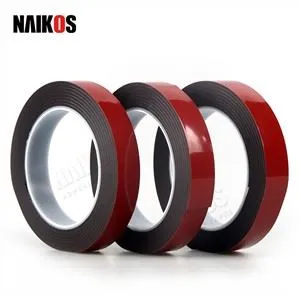 Ļoti augstas līmēšanas akrila līmes divpusēja putu lente automobiļu automašīnai